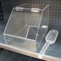 Acrylic Nut Lolly Dispenser With Scoop