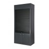 Tall Cigarette Cabinet with Lockable Roller Shutter