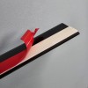 Flat Data Strip with Foam Tape Refrigeration -Black