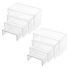 Large Acrylic Stepped Risers Set of 4